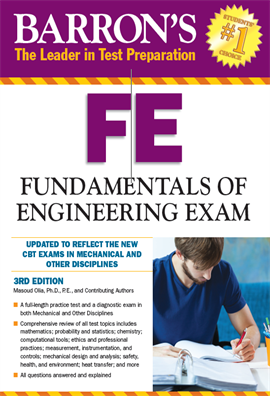 barrons fe fundamentals of engineering exam 3ed